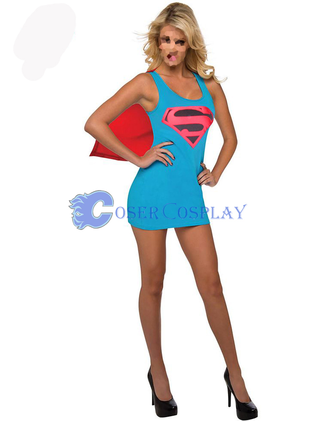 Superman Halloween Dress Superhero Capes